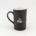 Mug D Black Clay / White Gloss - my fok