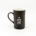 Mug D Black Clay / White Gloss - Coffee Love