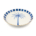 Maggi Bowl with Palm Gold Rim - Dark Blue