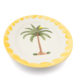 Giant Oval with Palm - Yellow