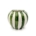 Tina Hanging Vase with Stripes - Dark Green